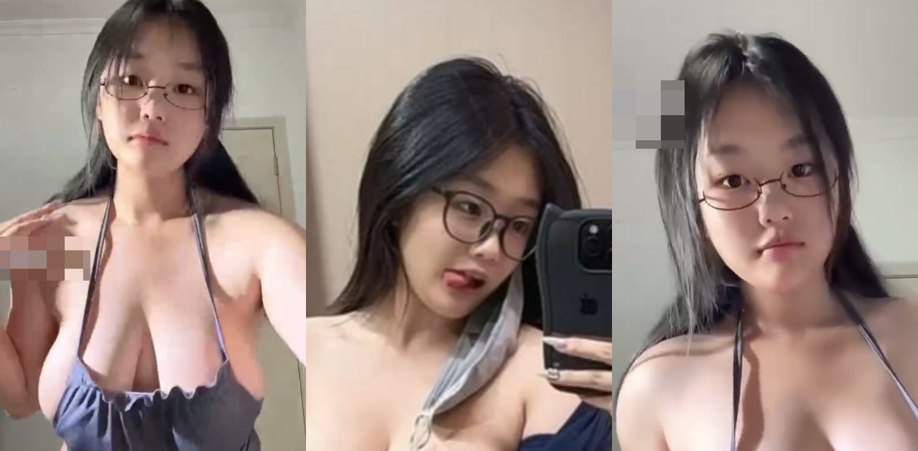 小红书网红大奶反差眼镜妹 椰椰蛋卷 肥臀巨乳自慰视频私拍揉大奶诱惑福利，太骚了