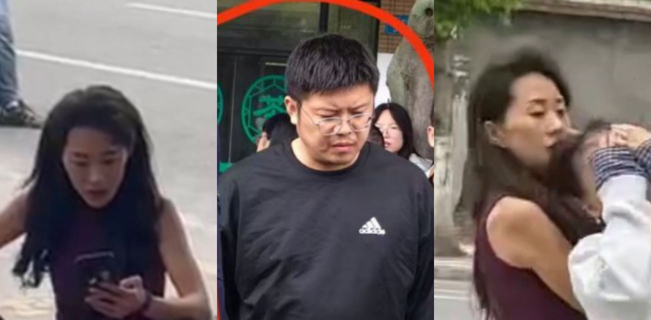 学生妹当小三被原配抓奸 扯着头发坐脸抽耳光，露骨聊天记录说喜欢你的大鸡鸡，下次给你舔 一个月做爱20多次！