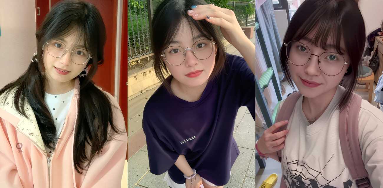 小情侣自拍泄密！青涩女大学生反差眼镜妹深喉口交，无毛嫩穴被无套狂干淫水四溢 呻吟不止！