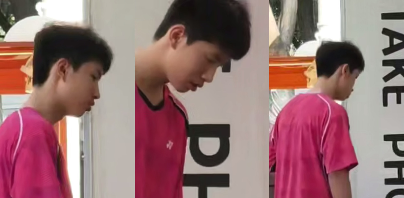 精虫上脑的直男大学生 硬着个鸡吧街头搭讪白丝妹妹 看样子是失败了啊！