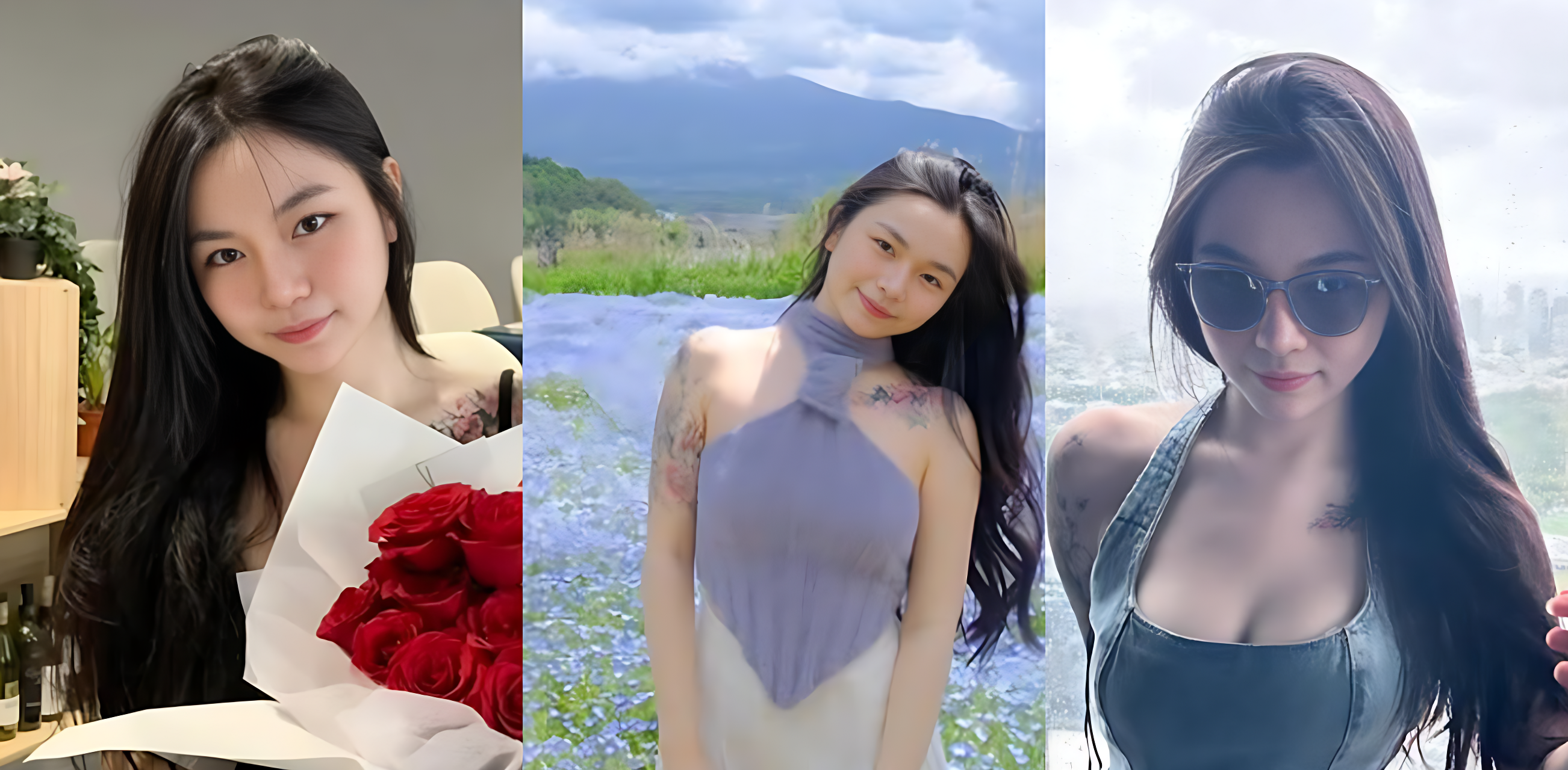 马来西亚性感纹身小网红Annie Lau 和纹身前男友分手后性爱视频被外流！多部视频非常劲爆！