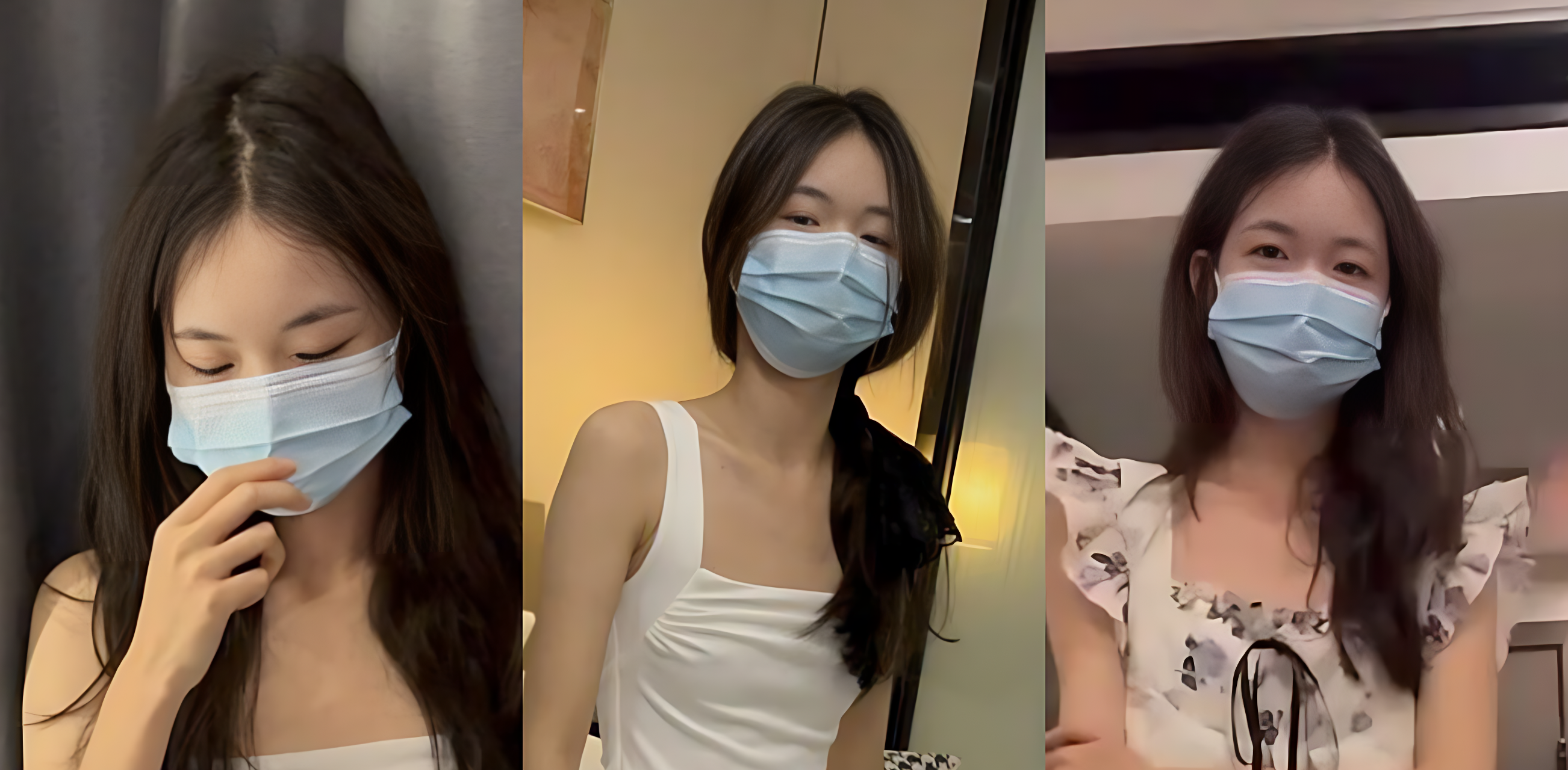 清纯女大为赚取学费不惜给金主摄影师各种套路 腼腆少女秒变淫荡母狗接受大屌的强势调教