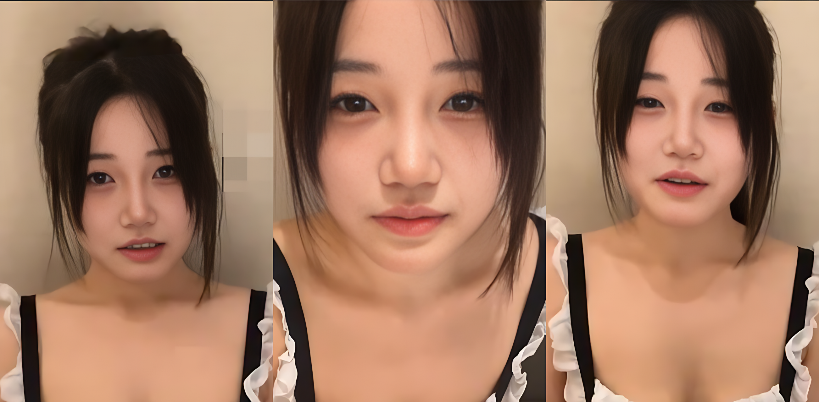 高颜值巨乳少女初出茅庐就深谙捞金之道，早起黄博视频流出，穿着女仆装下面夹着跳蛋，表情骚到骨子里。
