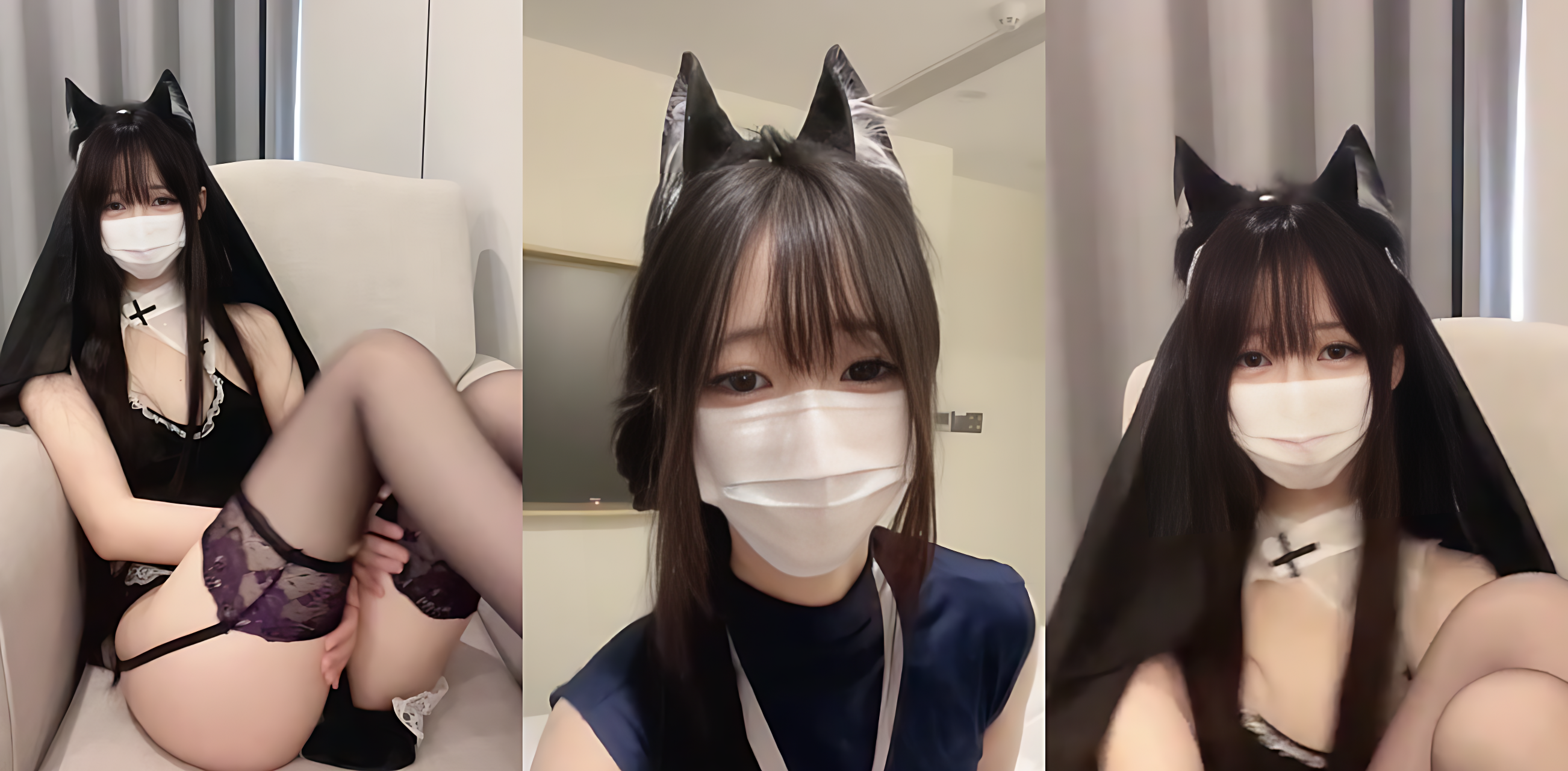眼镜OL黑丝极品嫩妹与黄毛男友直播榨精狂欢，黑丝足交，中出骑乘榨汁，淫叫声超级骚！