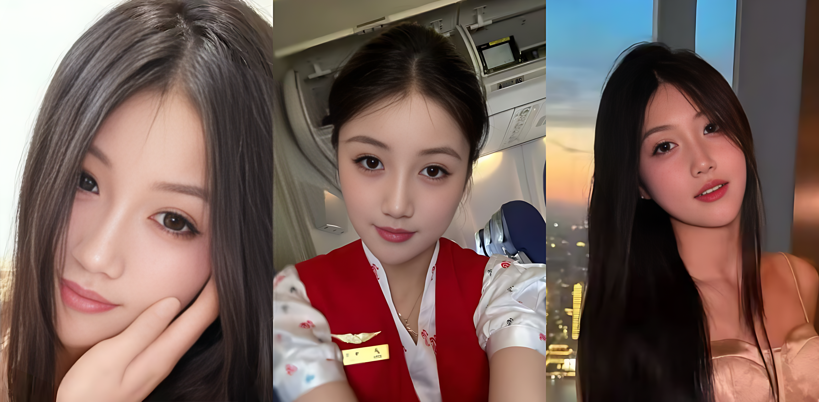 真实厦航空姐门事件！高颜值极品空姐，为取悦金主被各种调教凌辱，穿着黑丝空姐制服口交性感拉满！