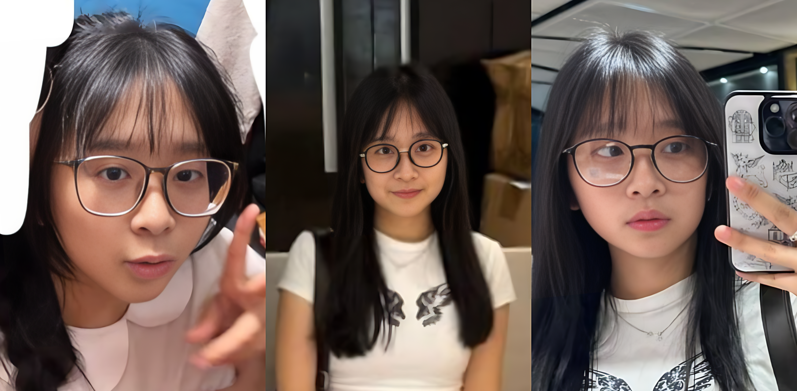 香港极品反差学妹朱双双,戴着眼镜与男友激情啪啪啪，穿校服被无套爆操，超级反差！