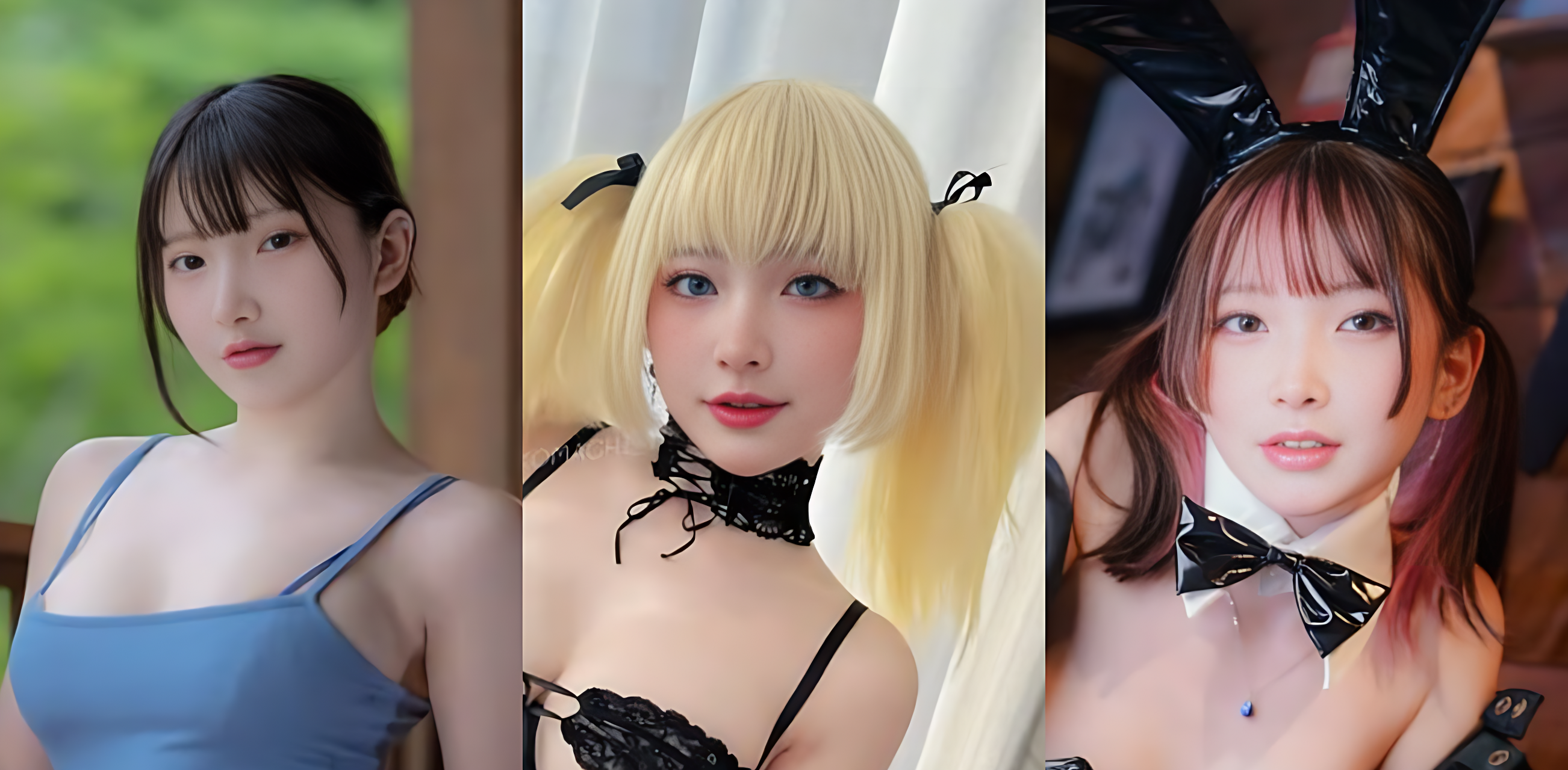 白虎女神小丁COS初音未来，难得一见的精品大作，被大鸡巴男友内射浓浓精液！