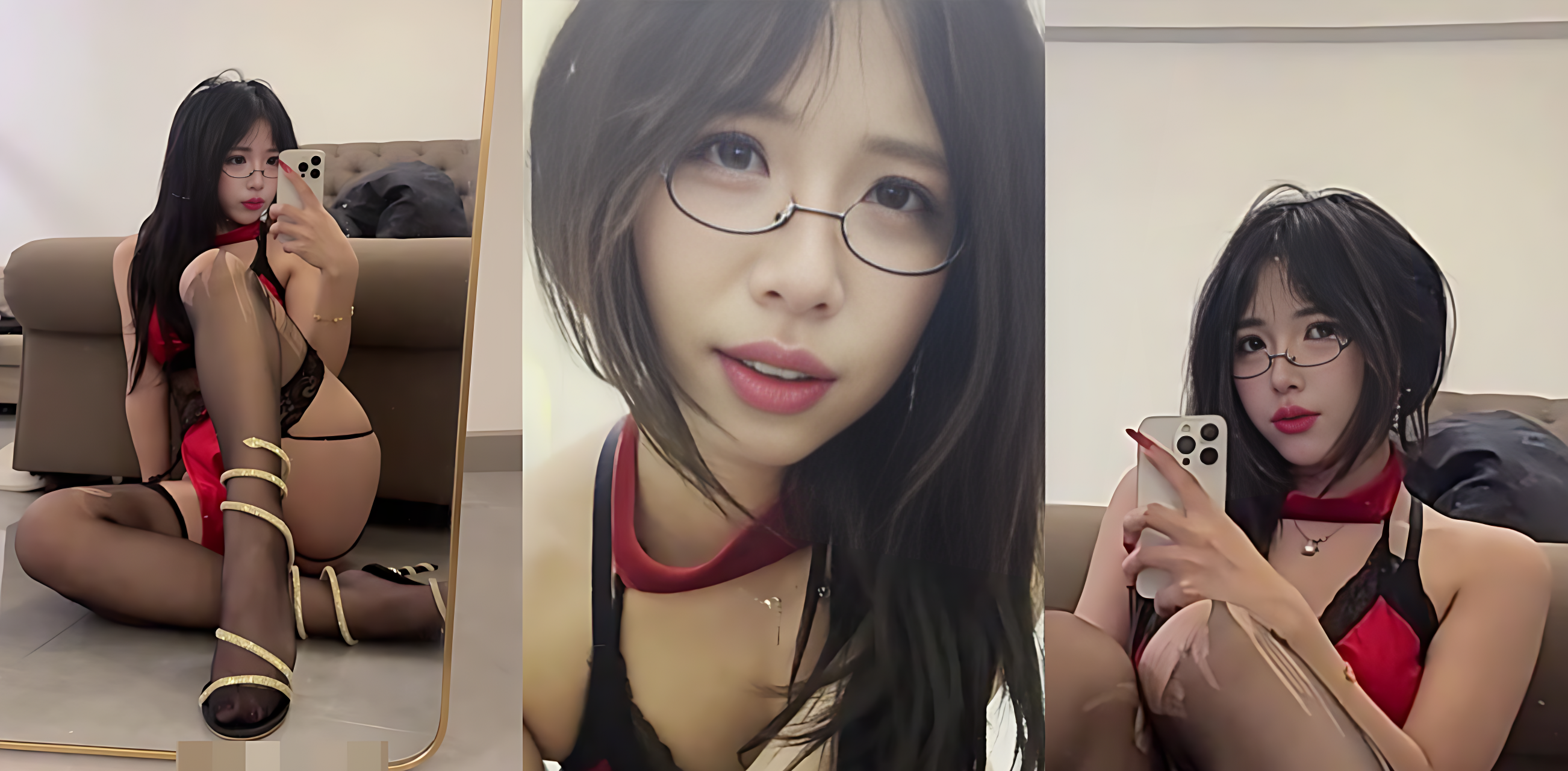 极品性感眼镜妹，与金主性爱啪啪视频泄密流出，各种情趣制服黑丝口穴侍奉，真是给金主情趣价值给的满满的。