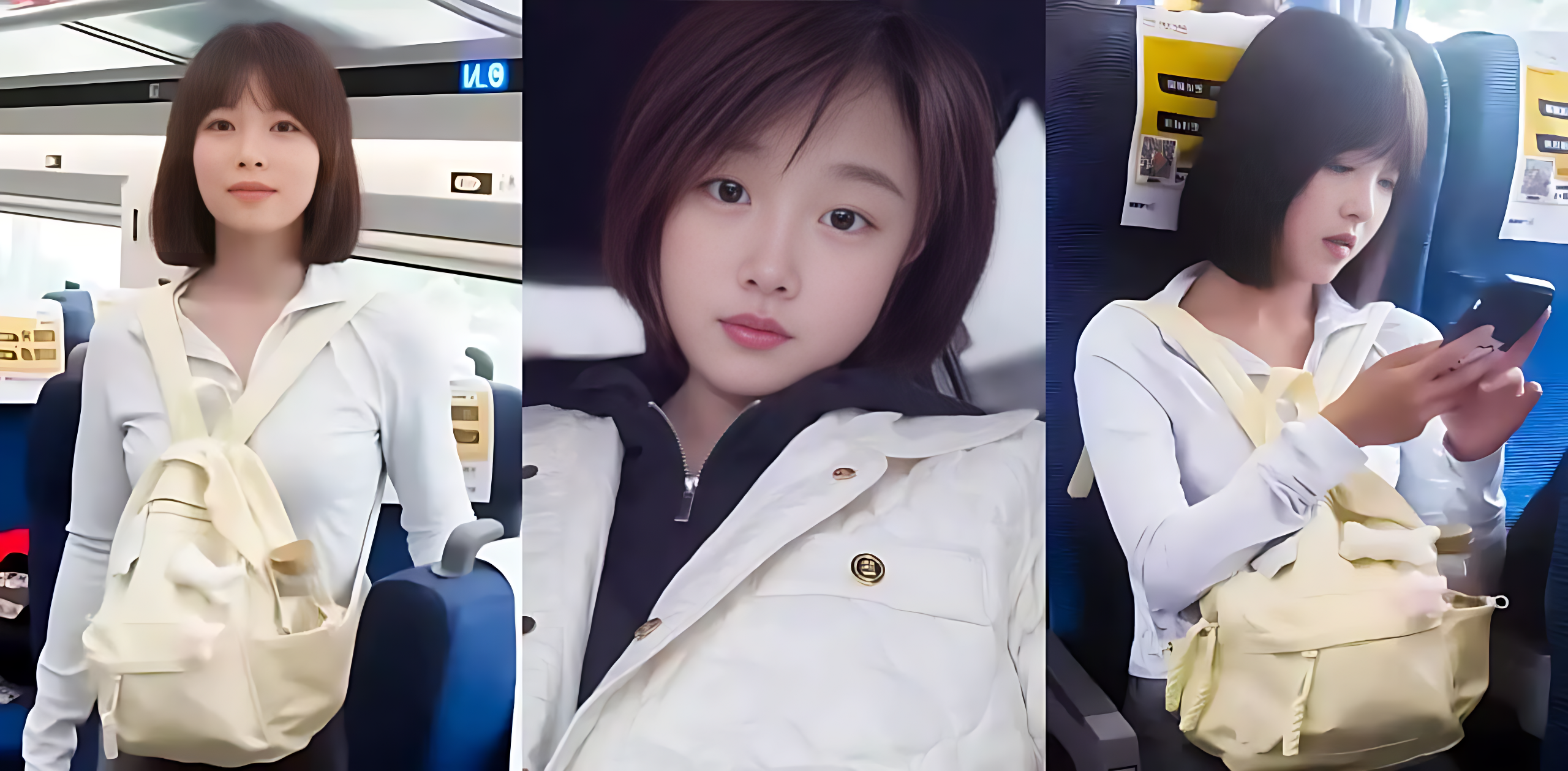 全网爆火高铁短发女孩大瓜！私下各种大胆露出高铁口交露出，啪啪视频泄露，为了流量毫无底线！