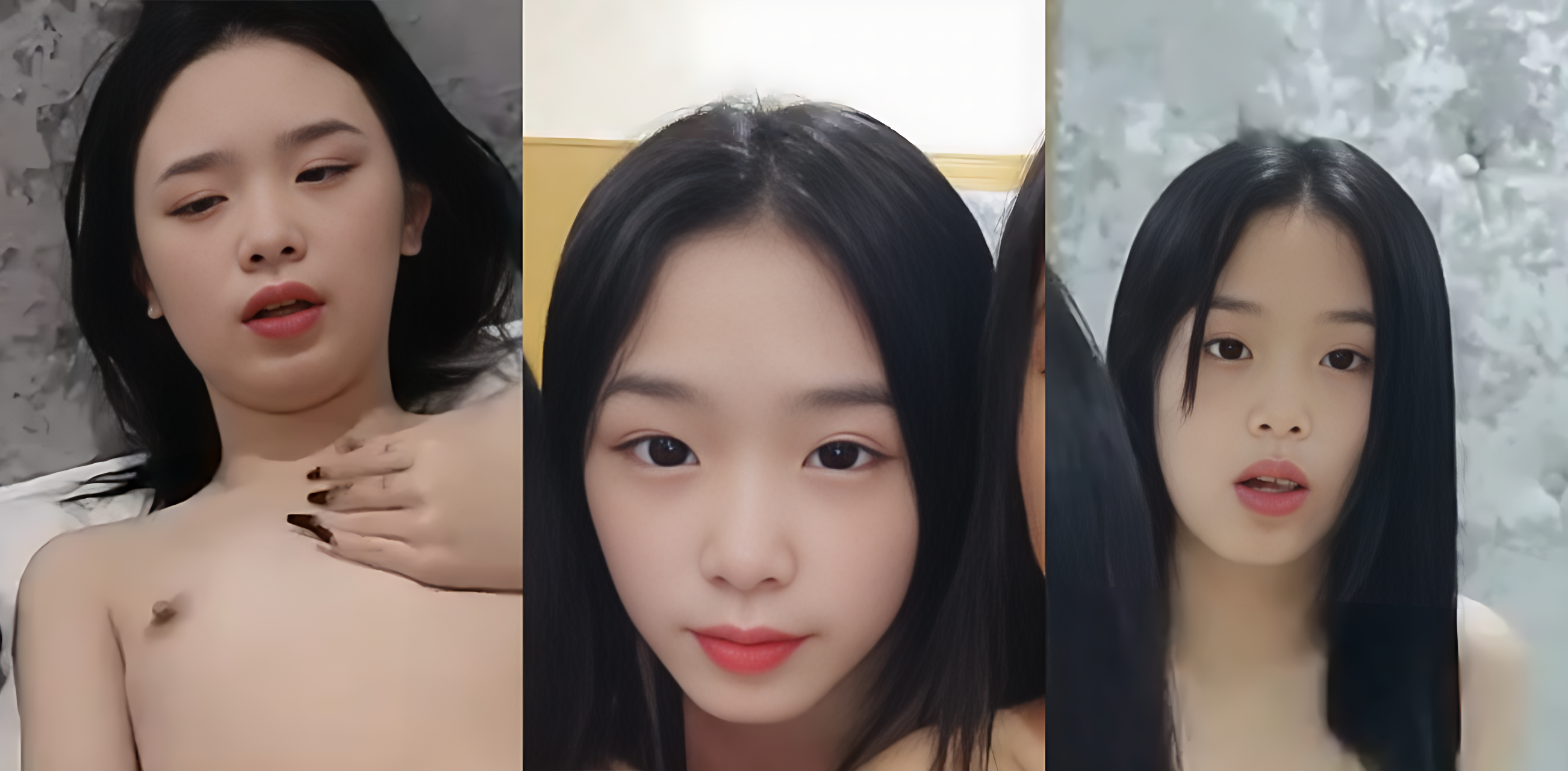 精神小伙带三名精神小妹下海玩团播，全程露脸，近距离观赏粉嫩鲍鱼被爆操，场面相当诱人。