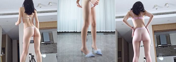 抖音网红付费精品性感裸舞，似漏非漏又突然间春光乍泄，这种感觉太美妙了