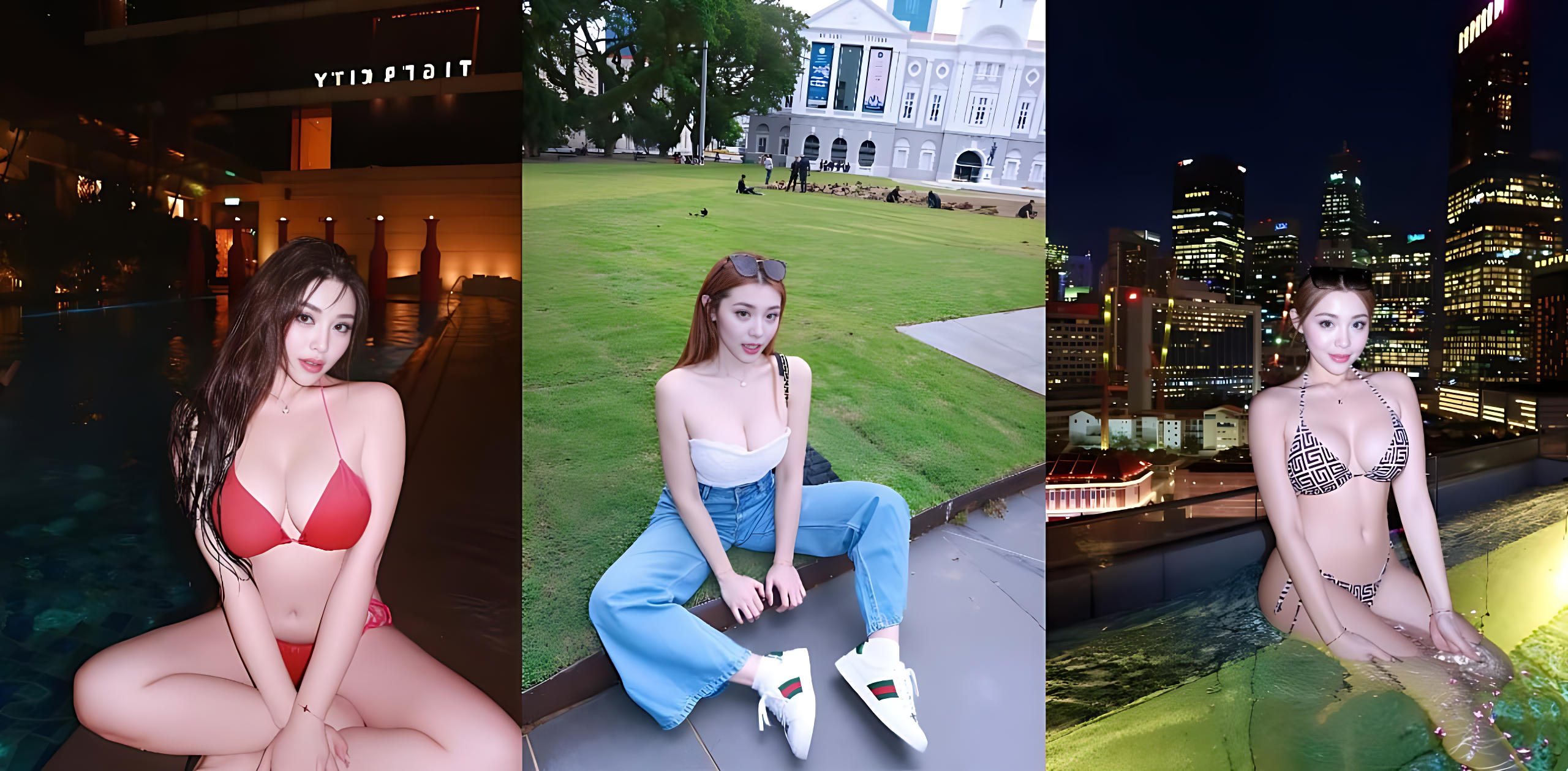 OF极品网黄SkyexxxSummers 炮击自慰视频流出，白虎蜜穴水流不止！反差十足粉逼收缩看得人心痒！