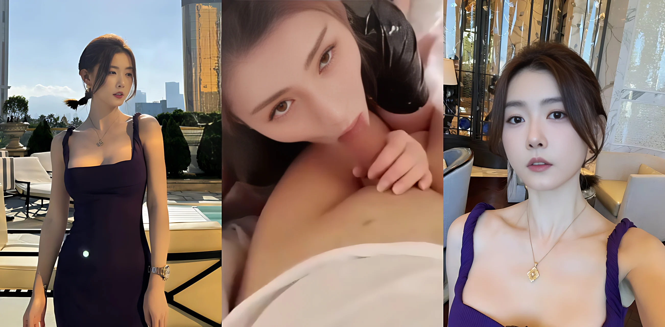 抖音千万粉女网红 聂小雨 火爆全网的黑色皮衣性爱视频劲爆来袭 没看过的瓜友们速度了！