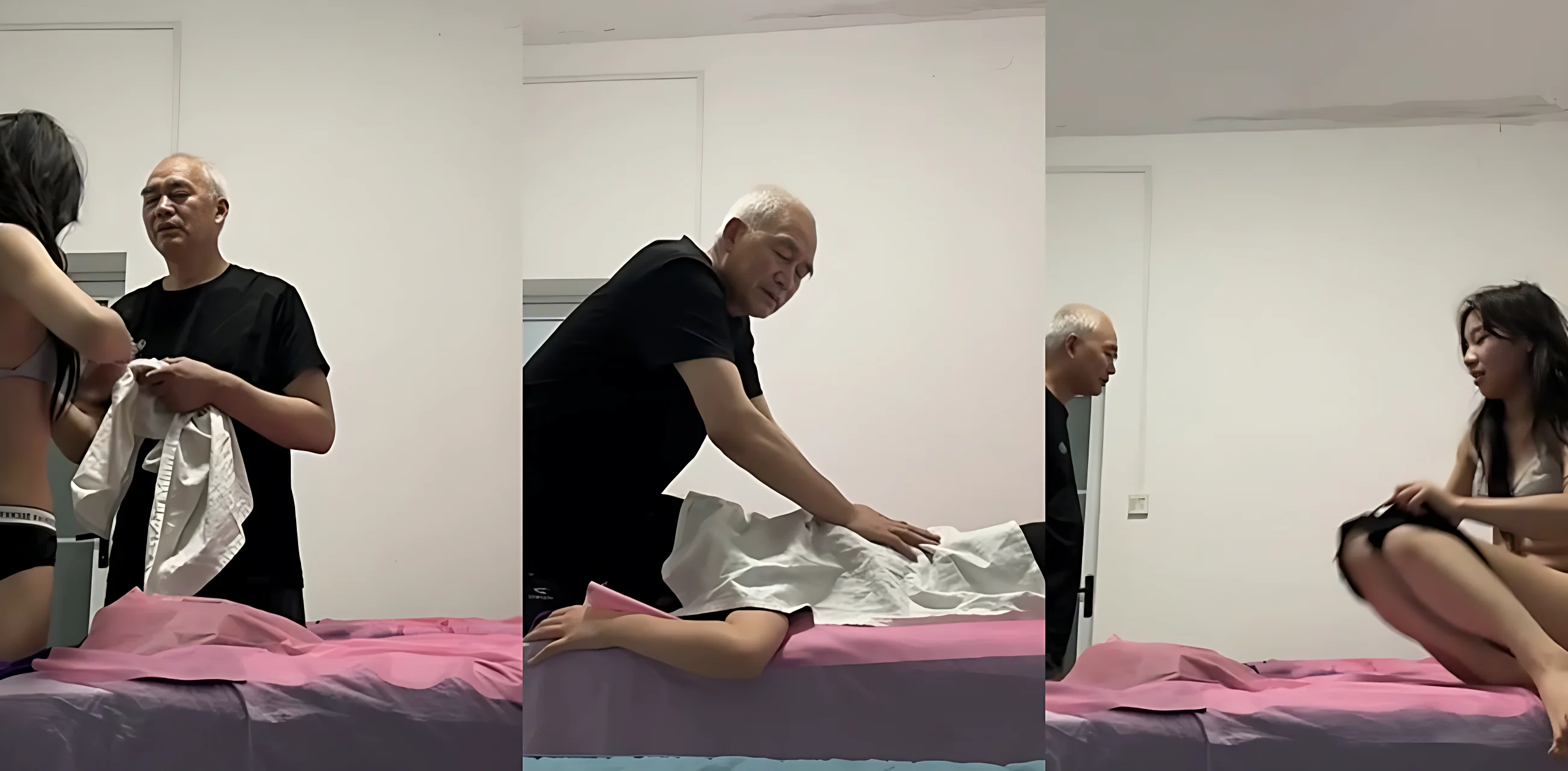 00后嫩妹为完成主人任务勾引随机路人 诱人嫩妹脱光跪地求操 大爷无情拒绝！