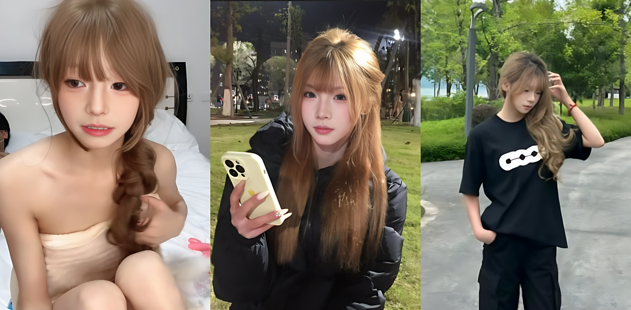 纯欲美少女主播 茉莉璐 付费大秀 3P骨感萝莉被前后夹击 轮流爆操白虎骚逼！