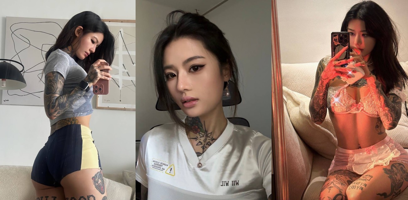 颜值清冷感气质美女 刺青阿诗 超绝福利 丰乳肥臀自慰啪啪！