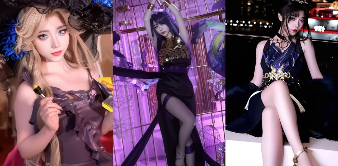 抖音500万超级网红极品Cos女神 白姨 被爆性爱视频！身着情趣内衣被爆肏大肥臀！