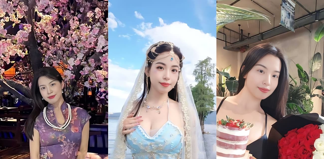 抖音网红 十万里 真名白念念 新婚大喜之日却被爆出新郎都没见过的小视频 新郎直接红温！