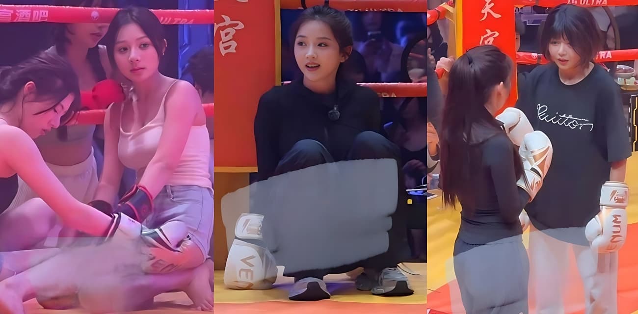 福建泉州天宫酒吧 女子萌萌拳争霸赛 奶露拖PK小程同学 更有2V2大混战 波涛汹涌观众直呼刺激！