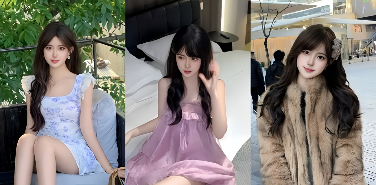 洛阳极品学姐 戚予安 被金主调教成贱母狗 穿女仆装跪地口交皮鞭猛抽 后入镜头直击性爱交合出！
