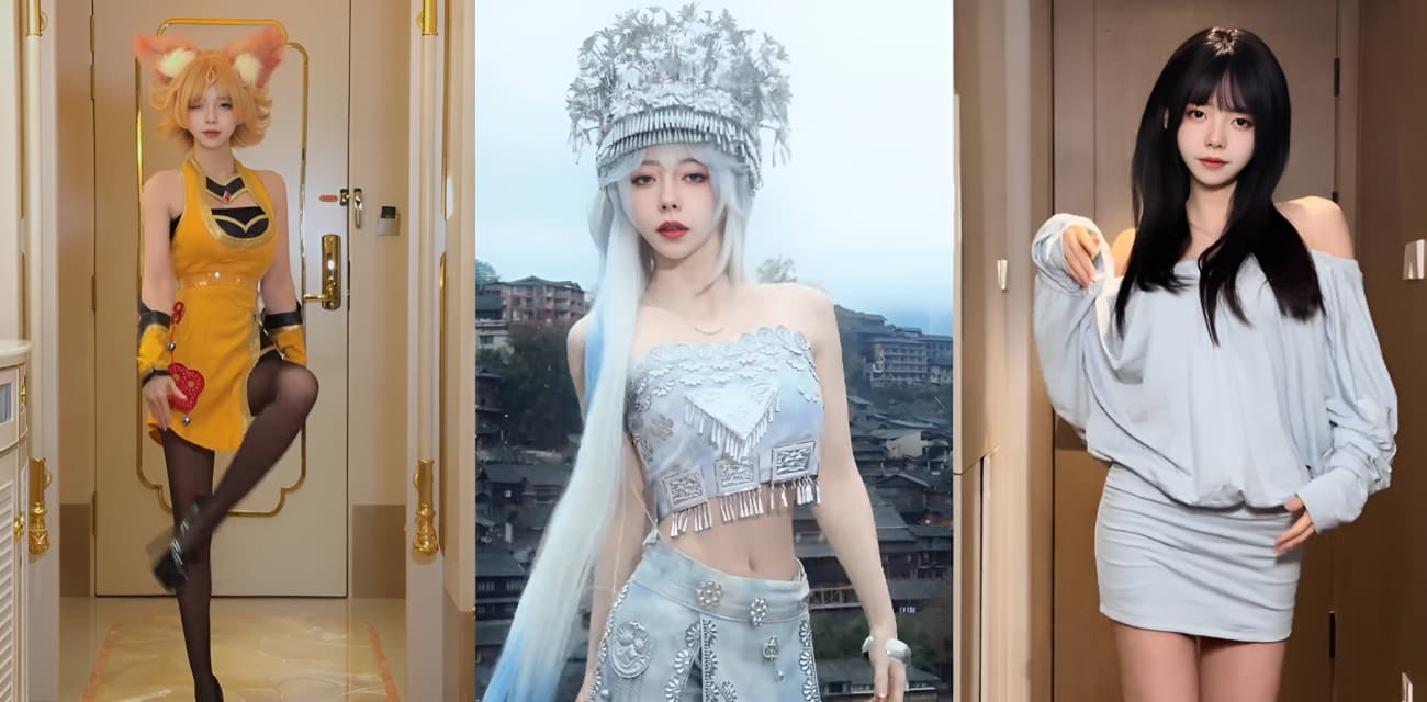 抖音273万粉甜美女神 夏又米 被扒外网福利姬身份 高颜值全程露脸白虎嫩穴骑乘按摩棒狂摇揉奶