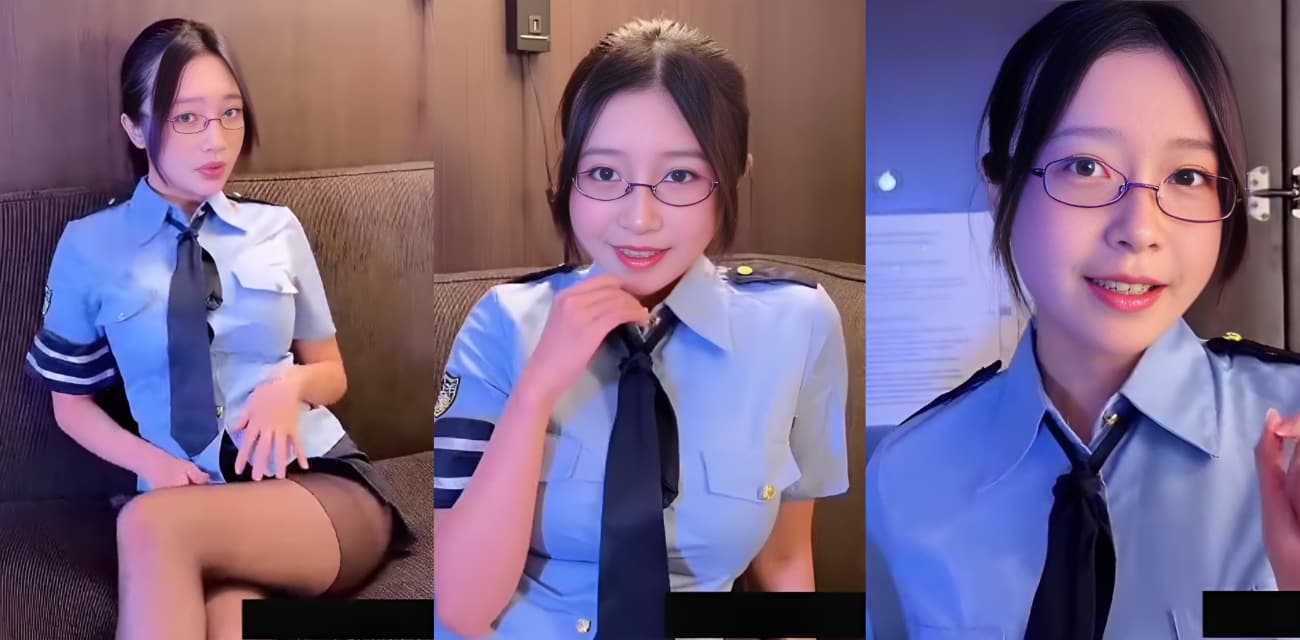 性感女警女友太骚了 袭警狂操她骑乘颜射吞精 爽到腿软求饶超刺激！