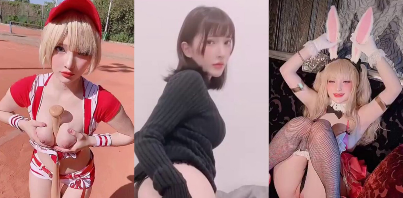 台湾绝美尤物 小丁komachi 最新福利来袭 白虎少女被后入猛操内射高潮！