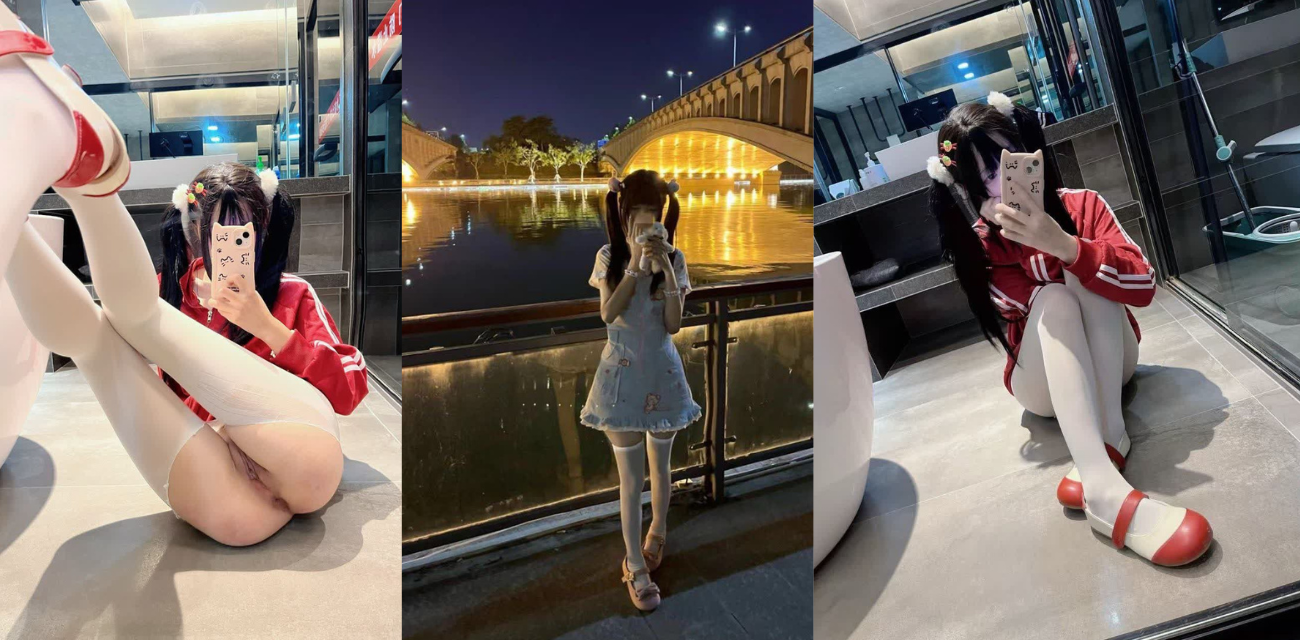 极品双马尾清纯萝莉私拍泄密！对着镜子扣粉穴 真嫩啊反差拉满