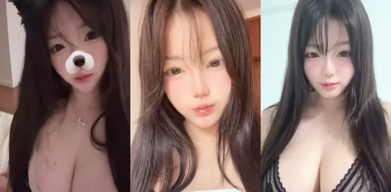 抖音嫩妹 熊冰 美乳私拍曝光 极品巨乳黑丝学生妹自慰喷水超骚！