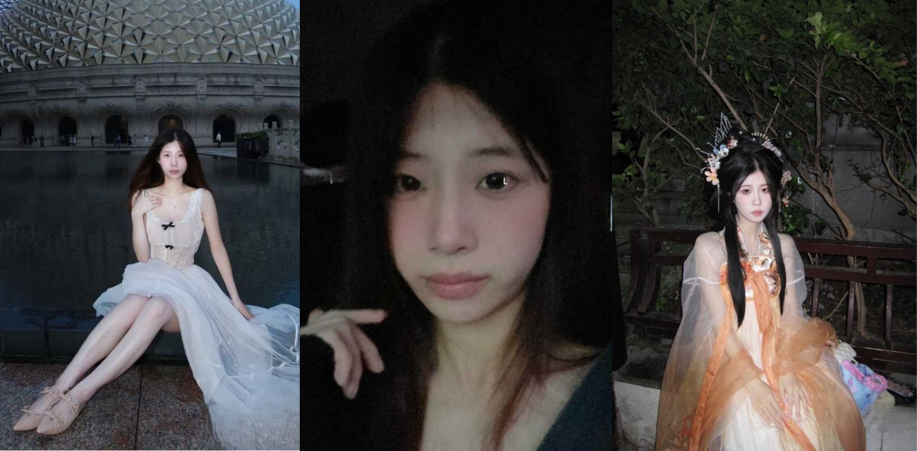 超高颜值大一学妹戴佳欣做爱黑料视频流出！被颜射一脸口交内射 反差太大了