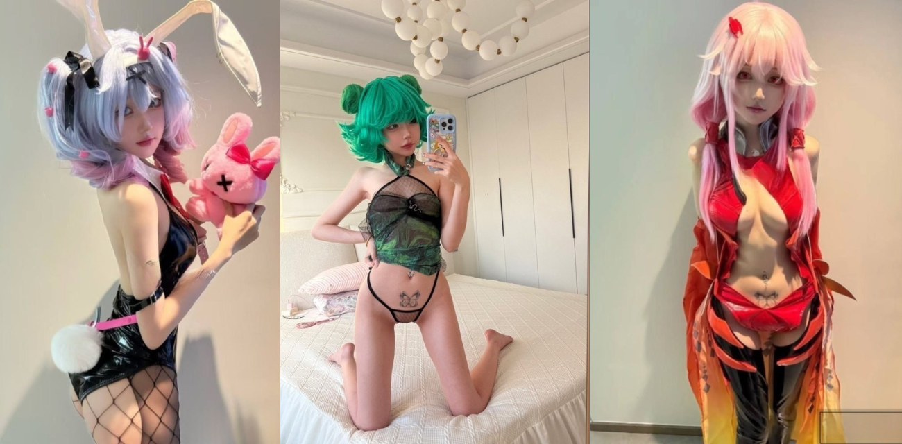 推特高颜值cosplay嫩妹神再佑我璐酱私拍福利合集流出！反差萝莉诱惑拉满