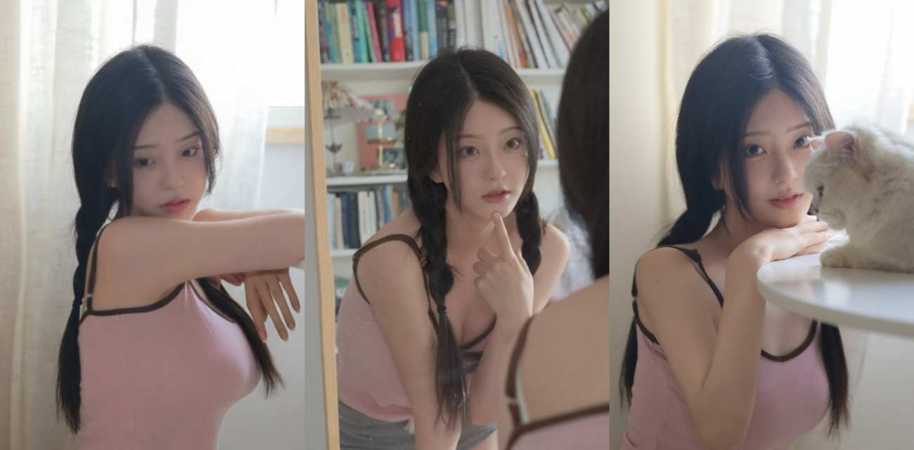 反差眼镜妹 冯鑫 情侣私拍炸裂曝光 异地恋录制自慰私拍 见面穿兔女郎情趣装露脸口交无套猛干！