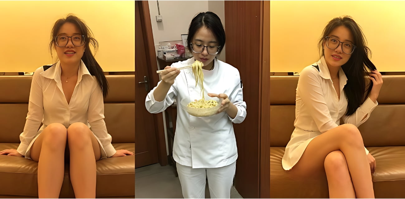 沈阳第一护士长办公室偷情视频曝光 清纯眼镜御姐被主任猛操浪叫爸爸 高潮喷水