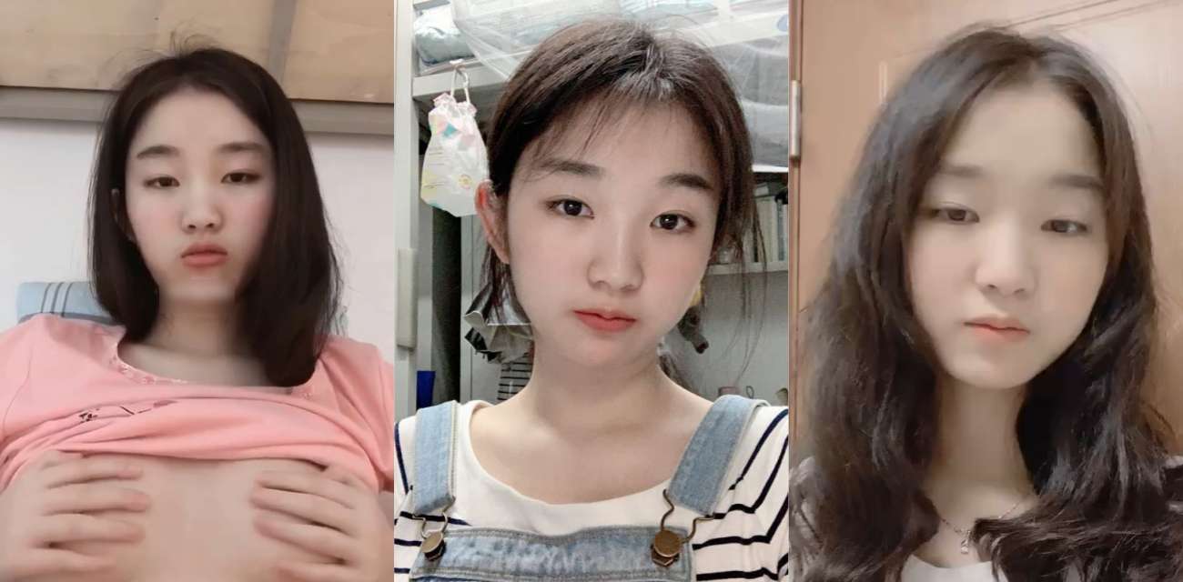 外表温顺可爱的少女，背地里却是浪荡尤物，自慰时娇喘连连，纯真假面彻底粉碎，媚态撩人难自抑。