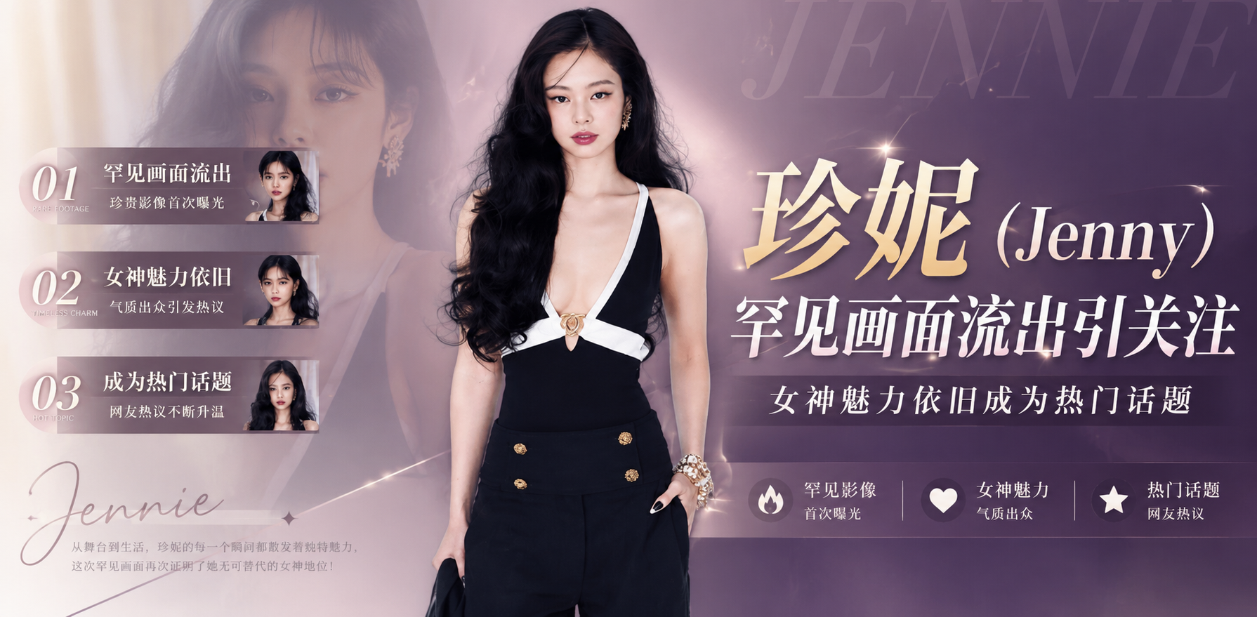 顶级女团成员Jennie高清漏奶视频曝光 万千男人梦中女神奶头清晰可见 太刺激了！