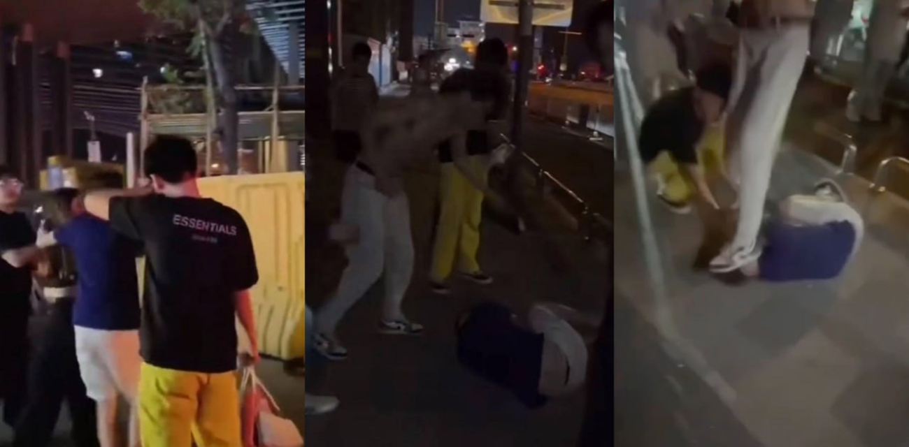 徐州嚣张俄籍情侣挑衅辱民引冲突 惨遭多人围殴 结局大快人心！