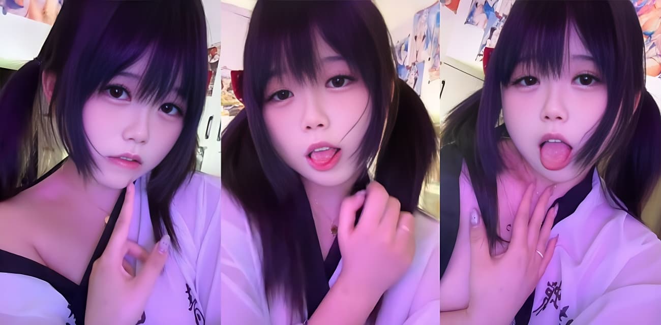 抖音网红 幸酱 定制大尺度自慰视频 双马尾嫩妹粉穴大开尺度大到让人直接上头！