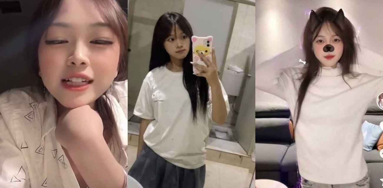 抖音反差少女 萍果 甜美外表迷惑众人，会员直播大胆自摸！视频泄露后哥哥砸钱，妹妹姿势任挑，骚态尽显！
