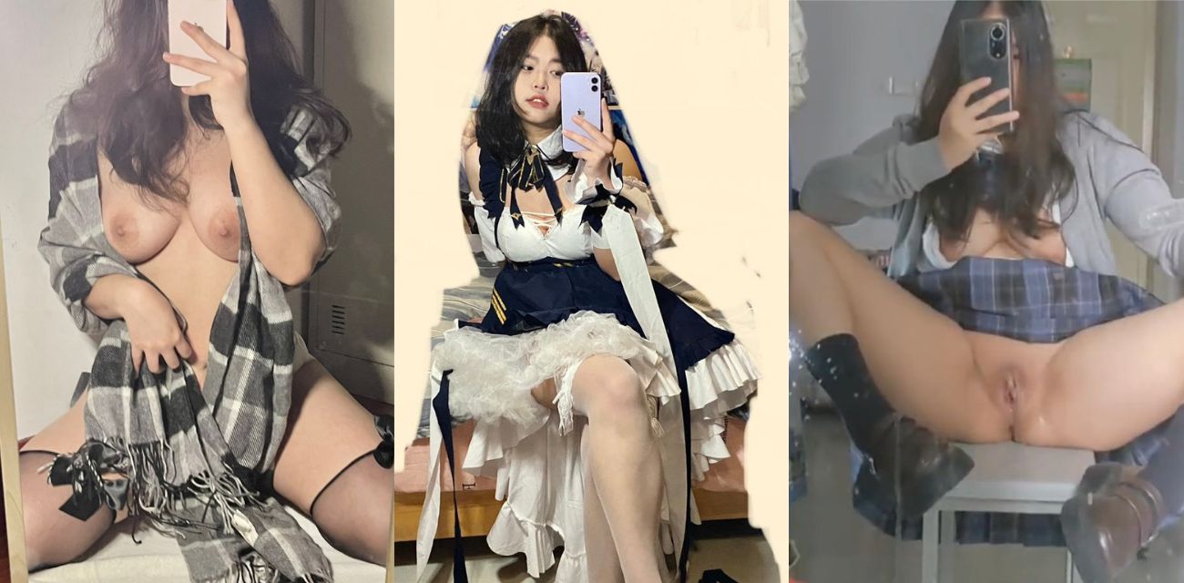 微胖巨乳大胸学生妹，在家自拍视频，给自己插的高潮流白浆，颜值非常不错。
