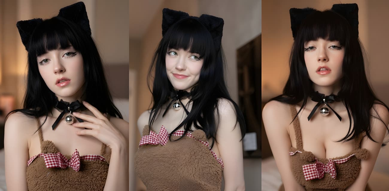 推特网黄yoursmalldoll cos猫娘 秀足自慰 极品高颜值福利!